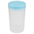 Подставка-стакан для мытья кистей (07 Голубая крышка)
