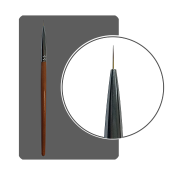 ФП Кисть ультратонкая нейлон №00 (7 мм)