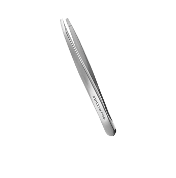 ST Пинцет для бровей EXPERT 10 TYPE 2 (узкие прямые кромки)