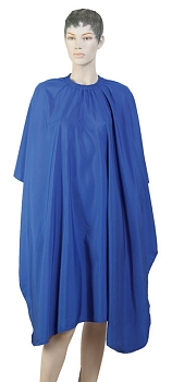 Dewal пеньюар "Матовый" АА09 blue,на крючках,128*146