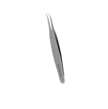 ST Пинцет профессиональный для ресниц EXPERT 40 TYPE 7 (изогнутый)