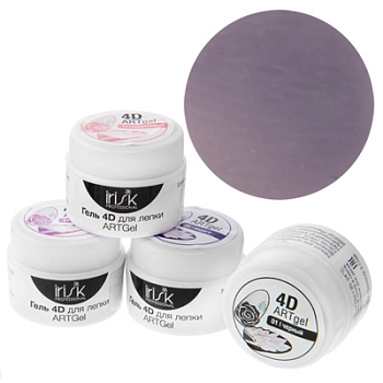 Гель 4D для лепки ARTGel  "IRISK" ,5 г (15 Серый)