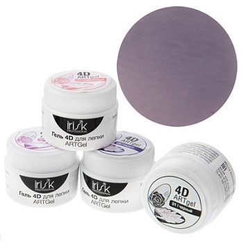 Гель 4D для лепки ARTGel  "IRISK" ,5 г (15 Серый)