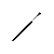 Levissime Кисть для окрашивания бровей и ресниц (длина 150 мм) - Черная, жесткая