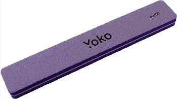 Yoko пилка-блок фиолетовая 80/80 