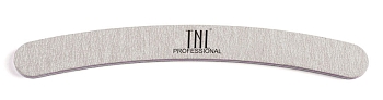 Пилка для ногтей TNL бумеранг 240/240 хит продаж (серая) 