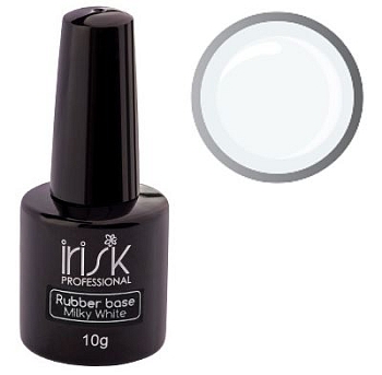 IRISK База каучуковая камуфлирующая Rubber Base Milky White, 10 мл