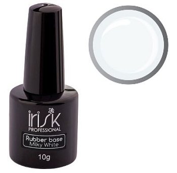 IRISK База каучуковая камуфлирующая Rubber Base Milky White, 10 мл