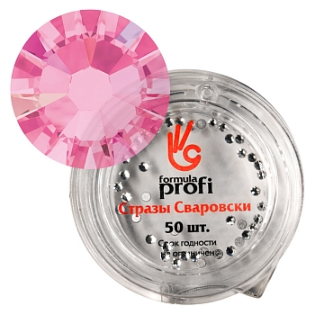 Стразы Swarovski № 6  розовые 50 шт.