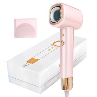 Фен Higt Speed Hair Dryer W-501A розовый