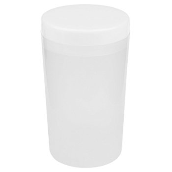 Подставка-стакан для мытья кистей (01 Белая крышка)