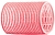 Dewal Бигуди-липучки R-VTR-2 розовые 44 мм. (12 шт.)