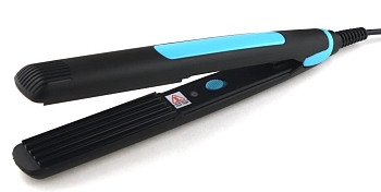 Утюжок "V&G" 2299 мини гофре синий