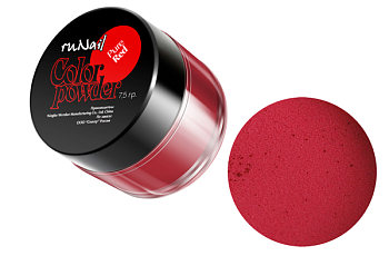 Цветная акриловая пудра(красная,Pure Red) 