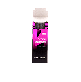 ST Набор сменных файлов для пилки полумесяц (шлифовщик на пенной основе) EXPERT 41 180 грит (10 шт)