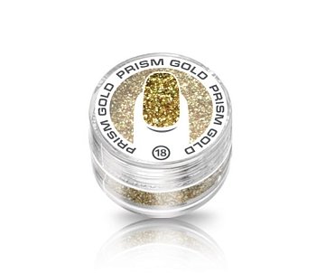 Фольга декоративная №18 "Призма голд" втирка