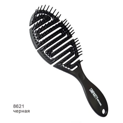 SIMPARTY  Щетка продувная "зигзаг" черная  8621