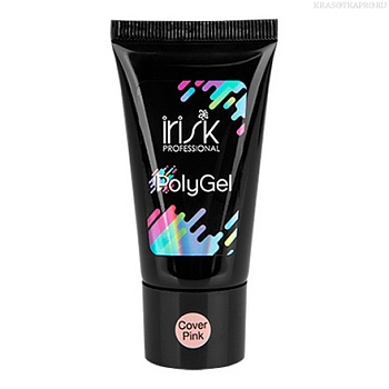 Полигель PolyGel, IRISK, 30гр (05 Cover Pink) в тубе