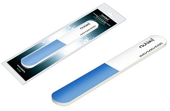 Полировщик д/нат.ногтей синий тонкий