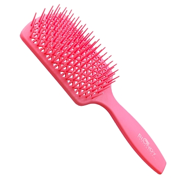 BLONDY Щетка розовая квадратная М-065