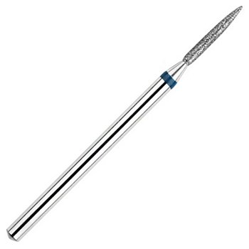 IRISK Фреза алмазная игловидная, острая, синяя (средняя зернистость) 0,14