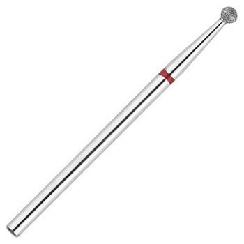 IRISK Фреза алмазная шаровидная 0,23, красная (мелкая зернистость)