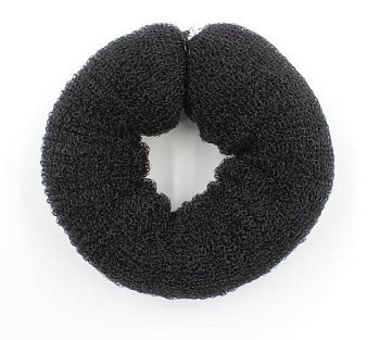 Валик 25см круглый с кнопкой черный