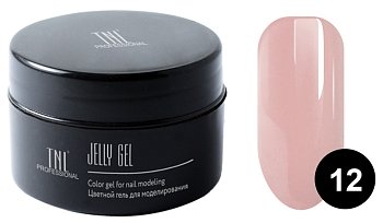 Гель-желе TNL №12 камуфлирующий темно-розовый (18 мл)
