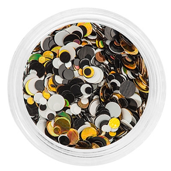 Камифубуки (конфетти) в баночке (06)