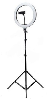 Лампа кольцевая для визажистов (+штатив)