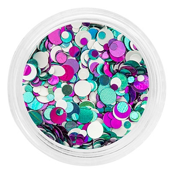 Камифубуки (конфетти) в баночке (08)