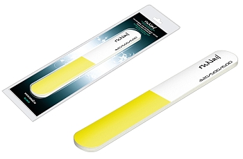 Полировщик д/нат.ногтей желтый тонкий