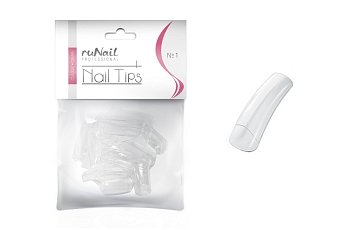 Типсы (классические,прозрачные)50шт №1