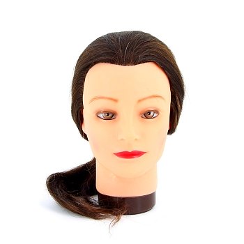 Манекен учебный М-4151-L-6 шатенка волосы  45-50 см.