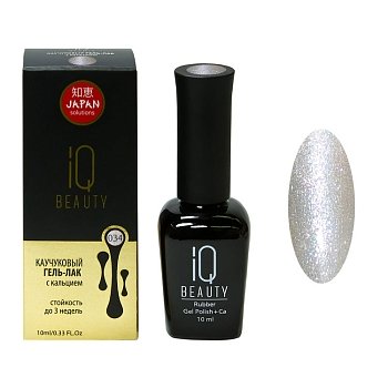 IQ BEAUTY Каучуковый гель-лак с кальцием 10 мл. (034)