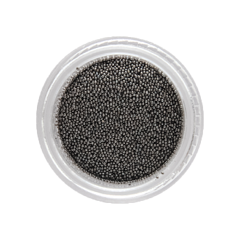 ФП Бульонки для дизайна металл., 0,4 мм, цв. черный