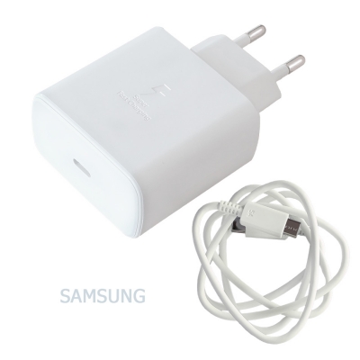 Зарядное устройство SAMSUNG + USB кабель 45W