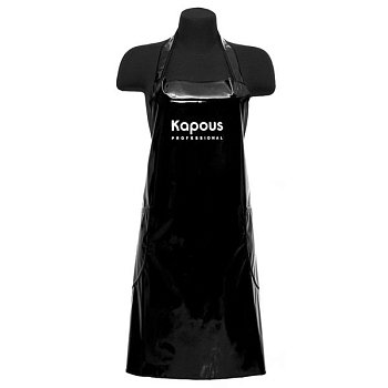 KAPOUS Передник лаковый черный