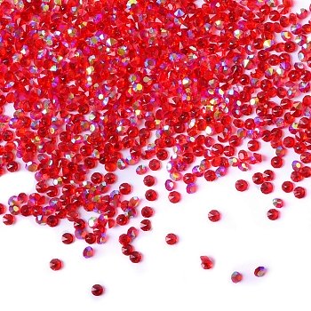 Дизайн TNL - Хрустальная крошка 1440 шт. голографик №4 (рубиновая) 