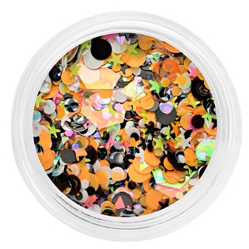 Декор Радужный микс в баночке (001)