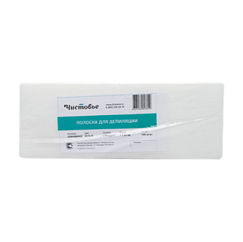Полоски для депиляции 7*20 (100 шт.) "Чистовье"