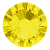 Стразы Swarovski № 6, цв. желтые 50 шт.