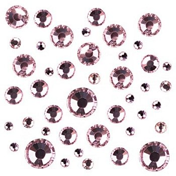 Стразы цветные микс размеров в баночке (06 Микс Lt.Rose) IRISK