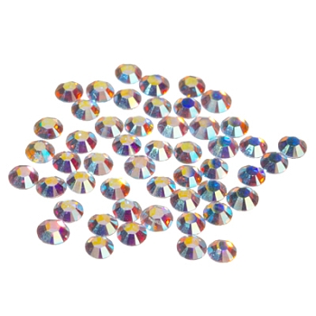 Стразы Swarovski Австрия голографические,50шт (3 размера)