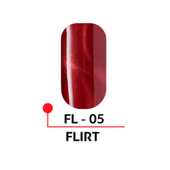 Гель-лак с эффектом кошачьего глаза FLIRT №05 5 мл