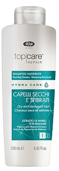 LISAP Интенсивный питательный шампунь - "Top Care Repair Hydra Care Nourishing Shampoo" 250 мл