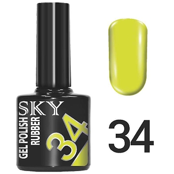 № 34 Гель-лак  SKY 10мл