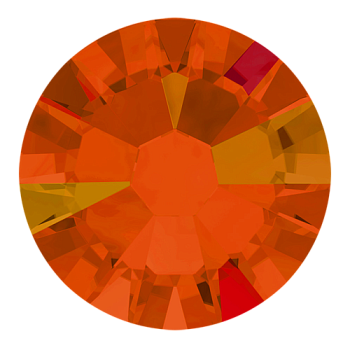 Стразы Swarovski № 6 красно-оранжевые 50 шт.