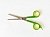 Ножницы S3-1086B зеленые ручки филировочные