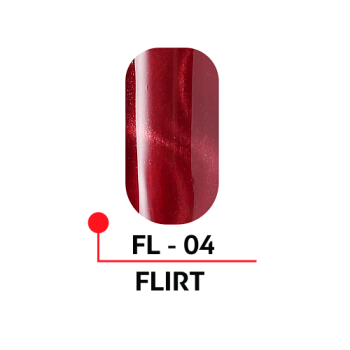 Гель-лак с эффектом кошачьего глаза FLIRT №04 5 мл